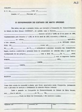 NÚMERO DO TÍTULO: SEM DADOS