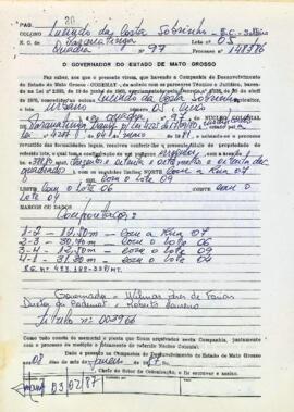 NÚMERO DO TÍTULO: 003966