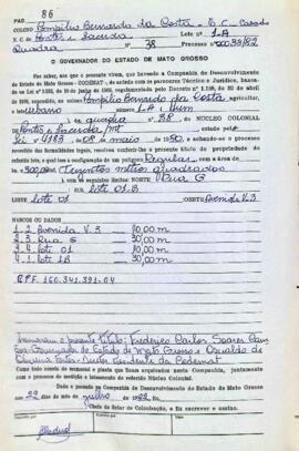 NÚMERO DO TÍTULO: SEM DADOS