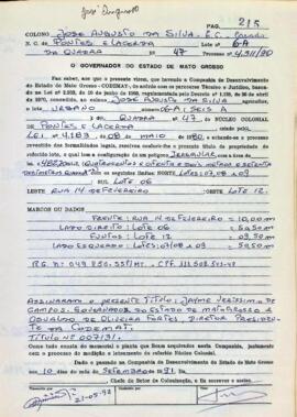 NÚMERO DO TÍTULO: 007131