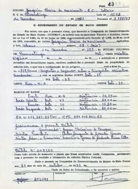 NÚMERO DO TÍTULO: 008160