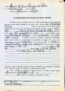 NÚMERO DO TÍTULO: SEM DADOS