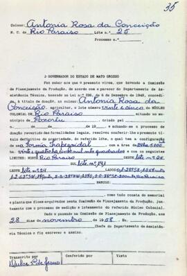 NÚMERO DO TÍTULO: SEM DADOS