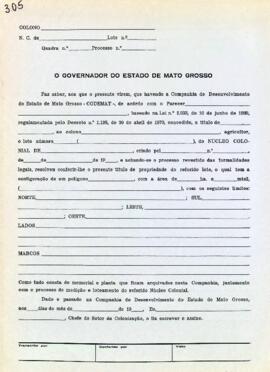 NÚMERO DO TÍTULO: SEM DADOS