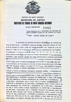 NÚMERO DO TÍTULO: 01945