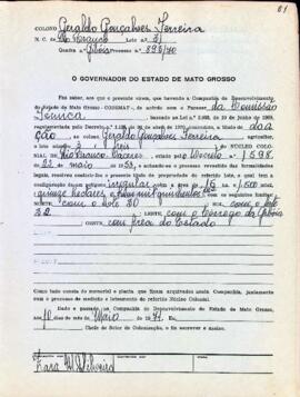 NÚMERO DO TÍTULO: SEM DADOS