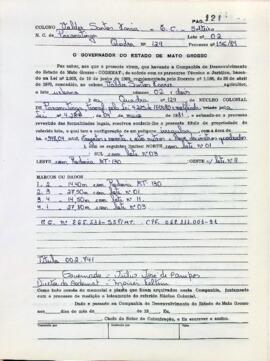 NÚMERO DO TÍTULO: 002741