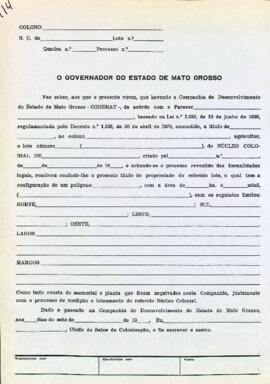 NÚMERO DO TÍTULO: SEM DADOS