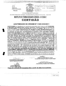 NÚMERO DA CERTIDÃO: 11253-0CD.2011