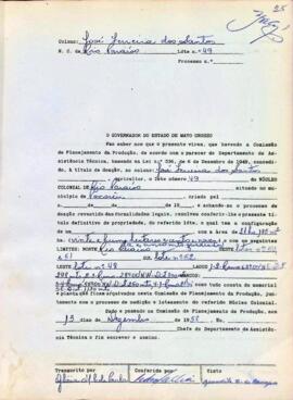 NÚMERO DO TÍTULO: SEM DADOS