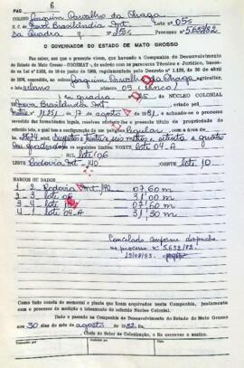 NÚMERO DO TÍTULO: SEM DADOS