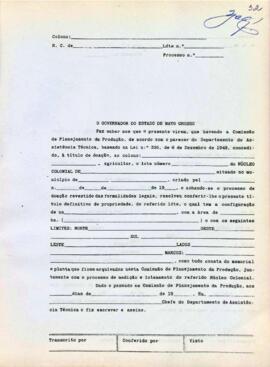 NÚMERO DO TÍTULO: SEM DADOS