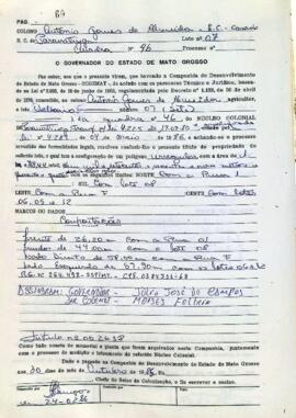 NÚMERO DO TÍTULO: 002638