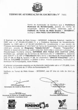 NÚMERO DO TERMO: SEM DADOS