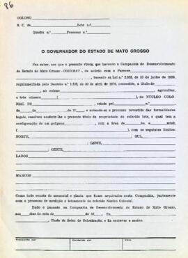 NÚMERO DO TÍTULO: SEM DADOS