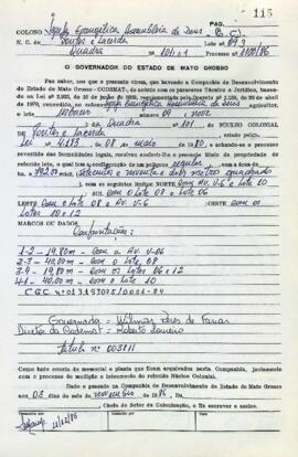 NÚMERO DO TÍTULO: 003811