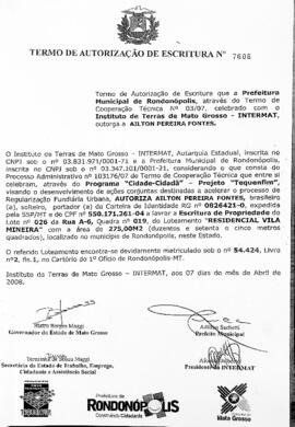 NÚMERO DO TERMO: SEM DADOS