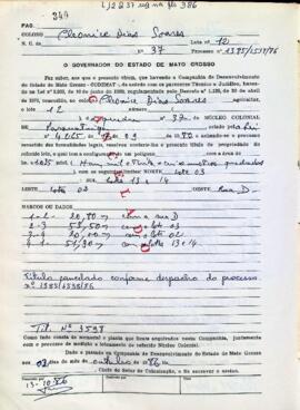 NÚMERO DO TÍTULO: 3598