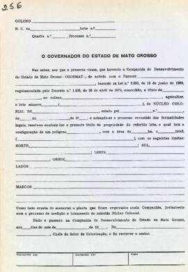 NÚMERO DO TÍTULO: SEM DADOS