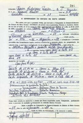 NÚMERO DO TÍTULO: 004003