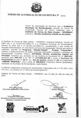 NÚMERO DO TERMO: 6931