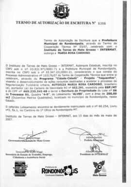 NÚMERO DO TERMO: 6396