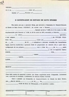 NÚMERO DO TÍTULO: SEM DADOS