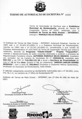 NÚMERO DO TERMO: 6590