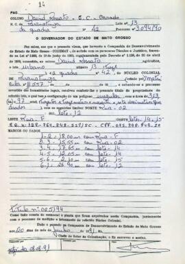 NÚMERO DO TÍTULO: 005194