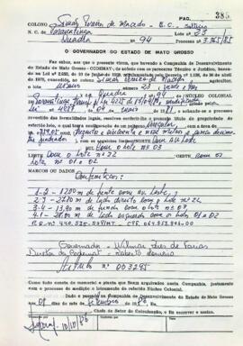 NÚMERO DO TÍTULO: 003295