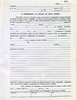 NÚMERO DO TÍTULO: SEM DADOS