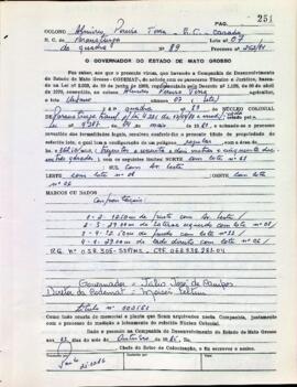 NÚMERO DO TÍTULO: 002568