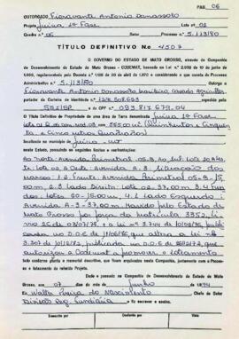 NÚMERO DO TÍTULO: 4507