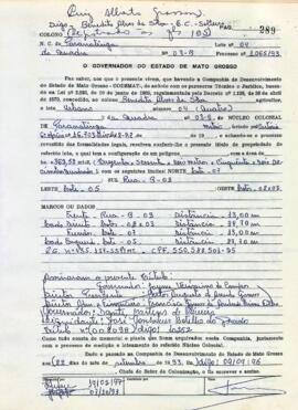 NÚMERO DO TÍTULO: 10252