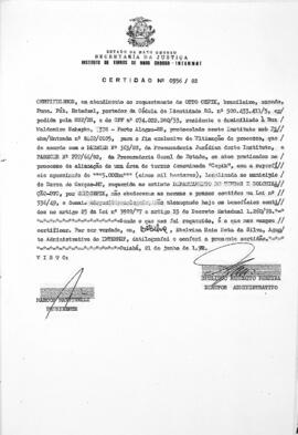 NÚMERO DA CERTIDÃO: 0356.82