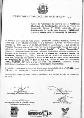 NÚMERO DO TERMO: 7900