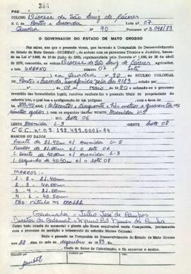 NÚMERO DO TÍTULO: 000122