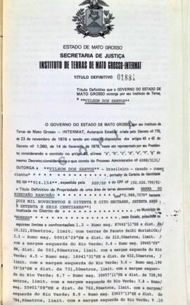 NÚMERO DO TÍTULO: 01881
