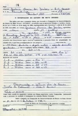 NÚMERO DO TÍTULO: 003384