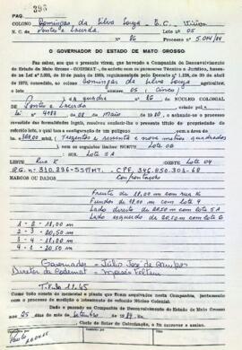 NÚMERO DO TÍTULO: 1245