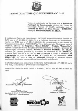 NÚMERO DO TERMO: 7855