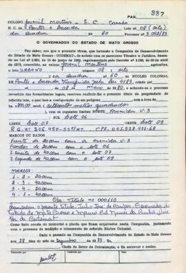 NÚMERO DO TÍTULO: 000110