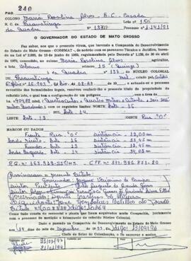 NÚMERO DO TÍTULO: 10364