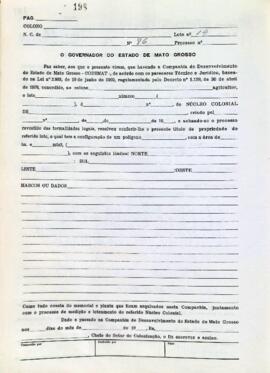 NÚMERO DO TÍTULO: SEM DADOS