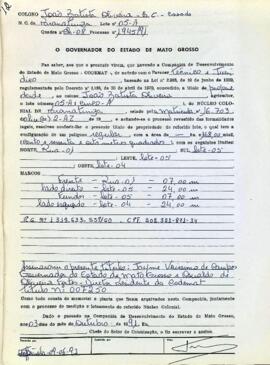 NÚMERO DO TÍTULO: 007250