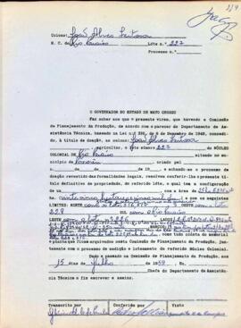 NÚMERO DO TÍTULO: SEM DADOS