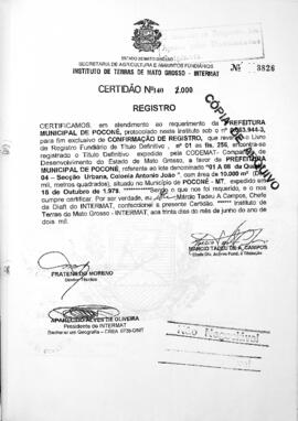 NÚMERO DA CERTIDÃO: 140.2000