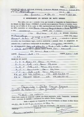 NÚMERO DO TÍTULO: 009152