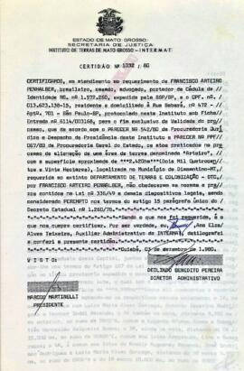 NÚMERO DA CERTIDÃO: 1032.80