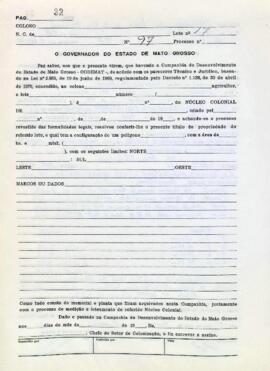 NÚMERO DO TÍTULO: SEM DADOS